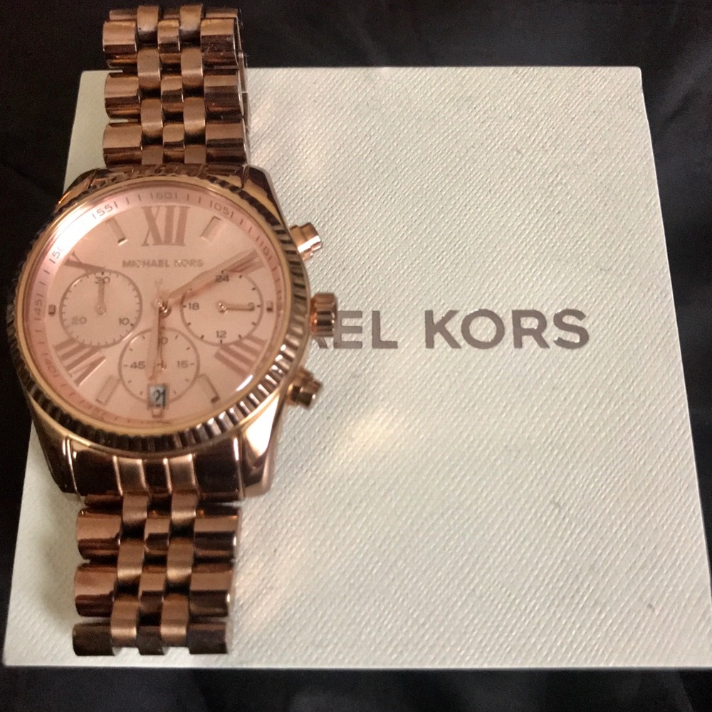 Michael Kors Rose Gold Watch